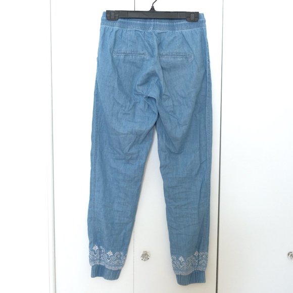 TWIK - Women's Jeans Drawstrings in Organic Cotton - Picture 2 of 7